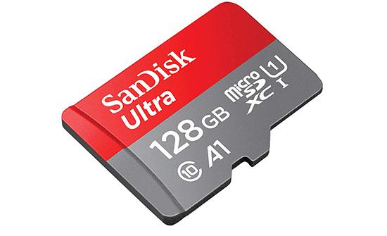 Bon Plan : les cartes mémoires microSDXC SanDisk Ultra 128 Go (17€) et 200 Go (27€)