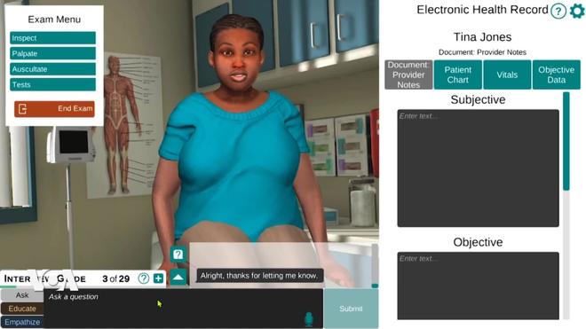 Shadow Health, une plateforme de formation virtuelle pour les infirmiers