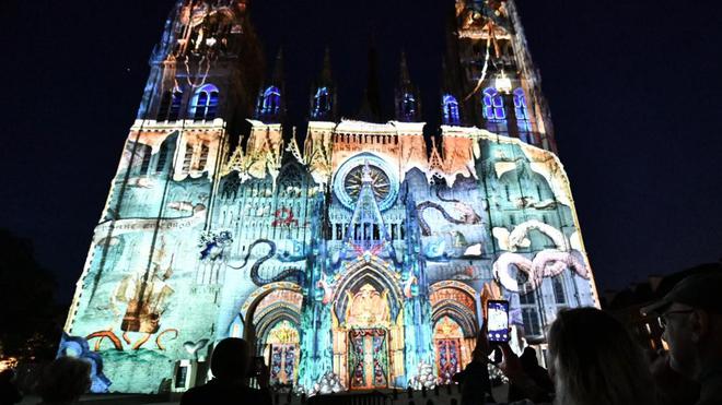 À Rouen, le spectacle Cathédrale de lumière débutera à partir du 18 juin