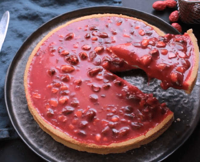 Recette : La délicieuse tarte aux pralines roses façon Cyril Lignac