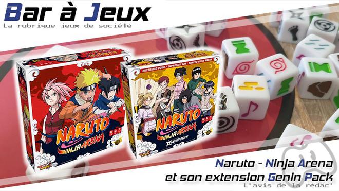[Bar à Jeux] Naruto – Ninja Arena et son extension : Genin Pack