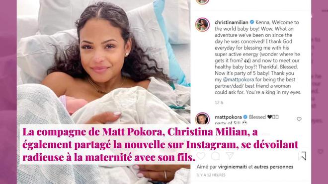 Non Stop People - Matt Pokora à nouveau papa : Christina Milian a accouché !