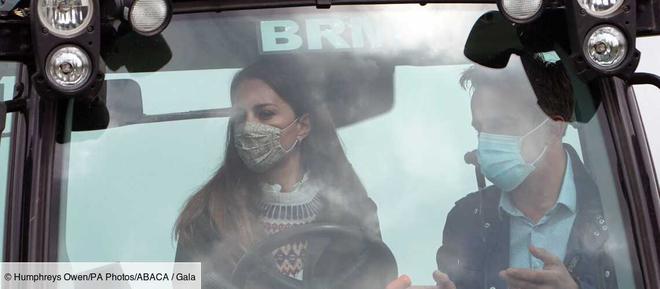PHOTOS – Kate Middleton sur un tracteur : elle épate la galerie !
