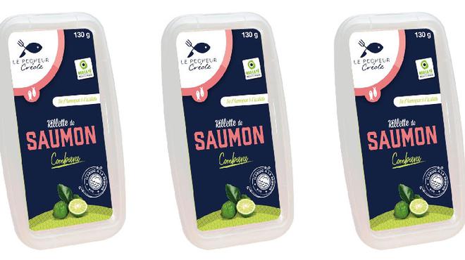 Rappel produit : Rillette de saumon 130 gr de marque Le pêcheur Créole