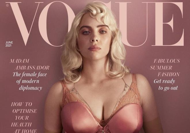 Billie Eilish : sa couverture pour « Vogue » en lingerie fait sensation !