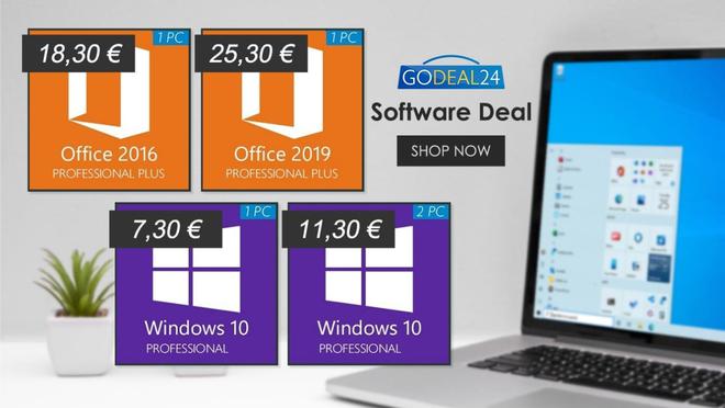 Windows 10 @ 7,30 € : le bon plan chez Godeal24 à ne pas manquer