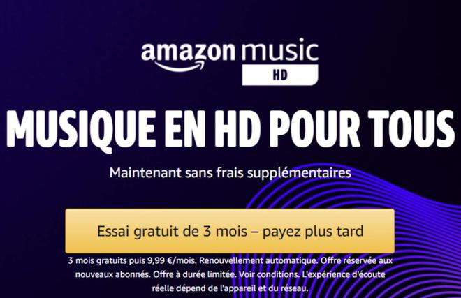 Amazon baisse le prix de son service Music HD pour faire face à la concurrence