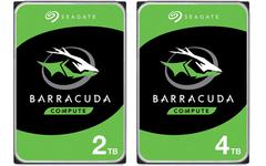 Bon Plan : les disques durs Seagate Barracuda 2 To (53€) et 4 To (87€)