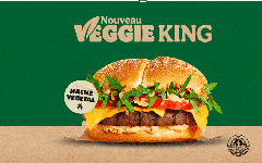 Burger King – Veggie King : le nouveau burger végétarien