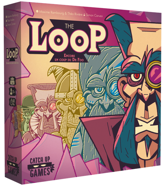 The Loop, le jeu de plateau. La réédition du vieux jeu de 2045