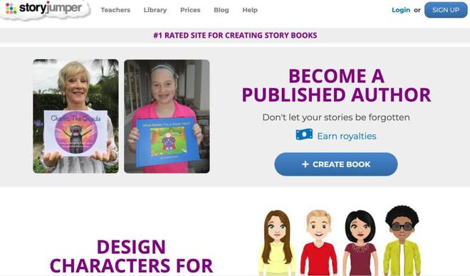 StoryJumper. Créer des livres d’histoires en classe
