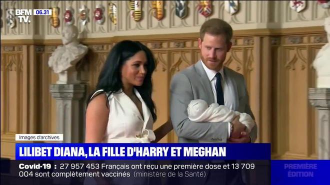 Le prince Harry et Meghan Markle annoncent la naissance de leur fille Lilibet Diana