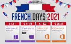 French Days 2021 : Obtenez Windows 10 à partir de 5,75 €