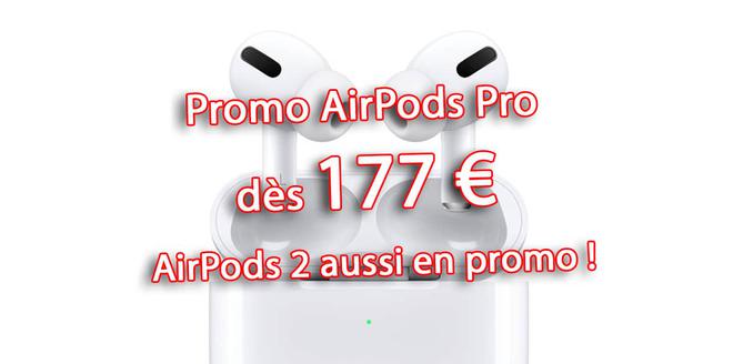 ???? Promo : AirPods Pro à 177 € au lieu de 279 € + 17,79 € remboursés