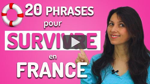 20 Phrases Indispensables pour Voyager en France