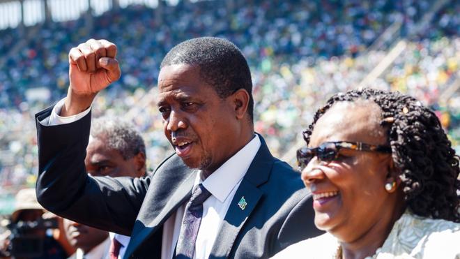 Le président zambien fait un malaise lors d'une cérémonie officielle