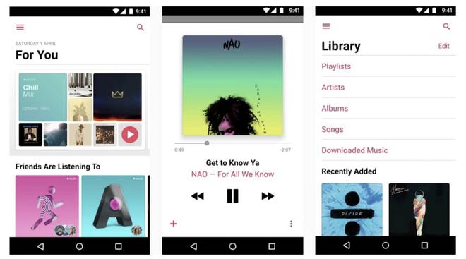 La bêta d’Apple Music pour Android supporte l’Audio Spatial et Lossless