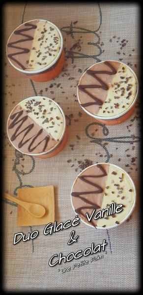 Duo Glacé Vanille & Chocolat