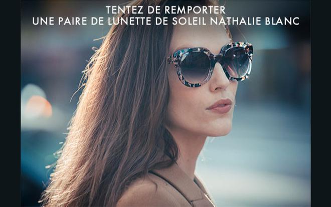 20 paires de lunettes de soleil Nathalie Blanc offertes