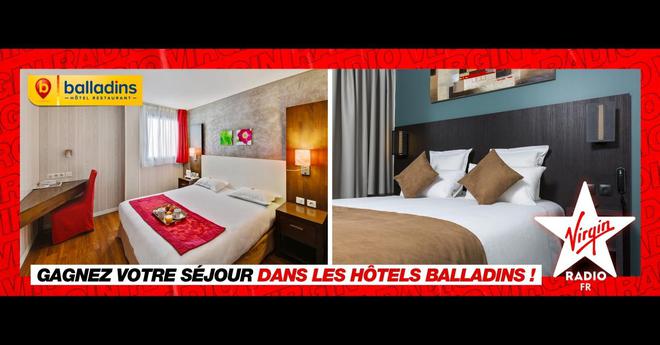 Virgin Radio vous offre un séjour pour 2 personnes dans l’ensemble des hôtels Balladins !