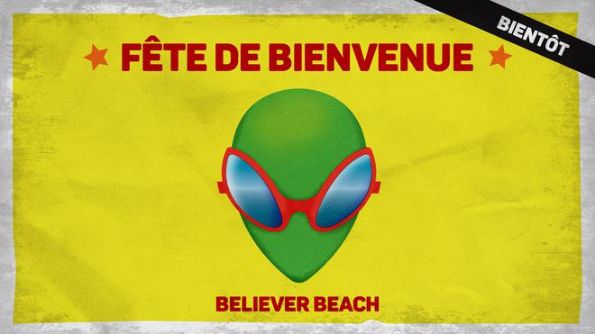 Fête de bienvenue Fortnite à Believer Beach, dates, défis et récompenses