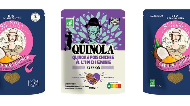 Rappel produit : Quinoa et Pois chiches à l’indienne express bio de marque Quinola