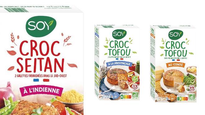 Rappel produit : Croc Seitan indienne et Croc Tofou de marque SOY